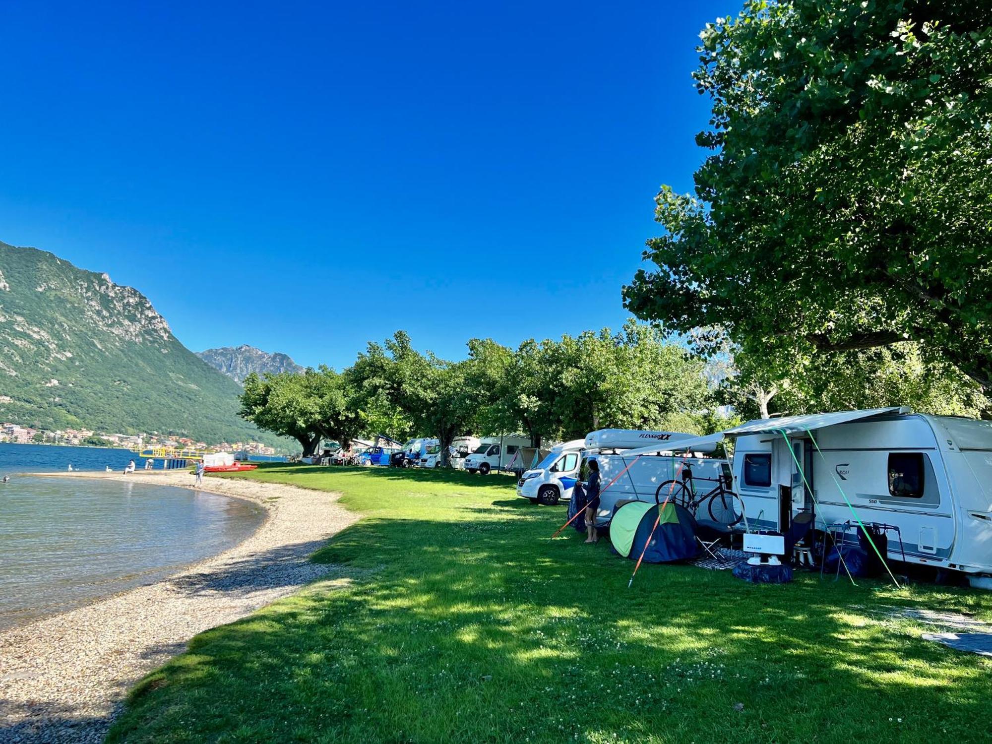 Glamping Camping Rivabella Lecco Esterno foto