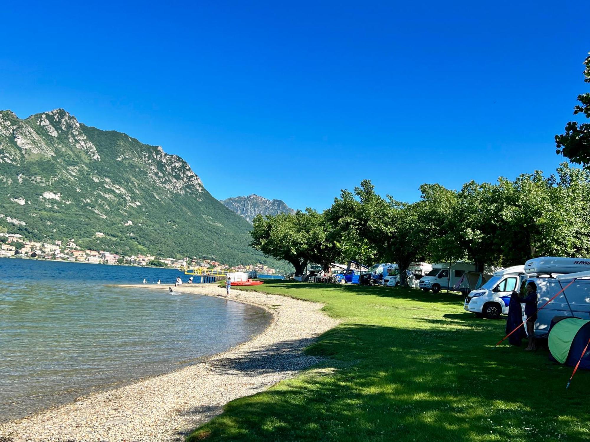 Glamping Camping Rivabella Lecco Esterno foto
