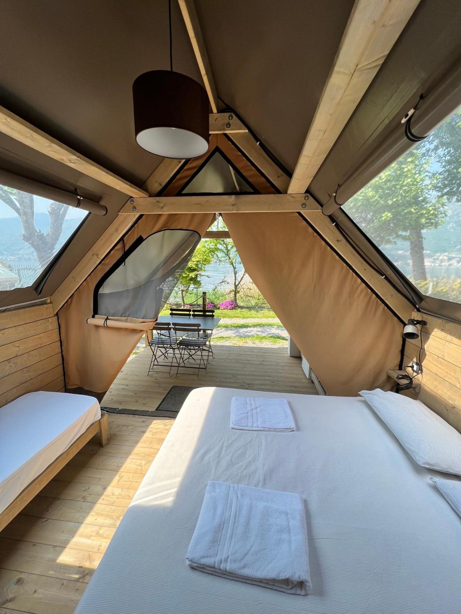 Glamping Camping Rivabella Lecco Esterno foto