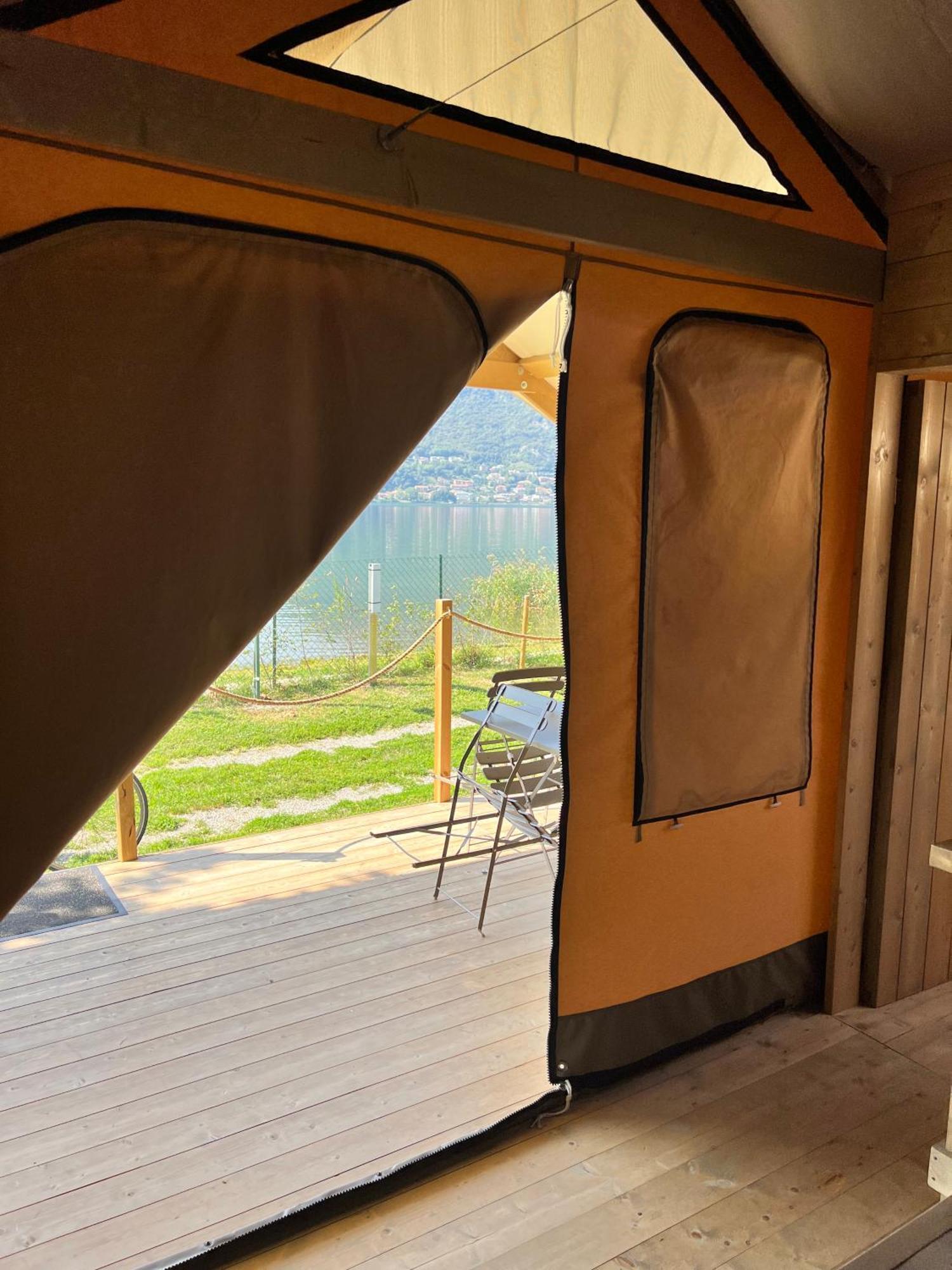 Glamping Camping Rivabella Lecco Esterno foto