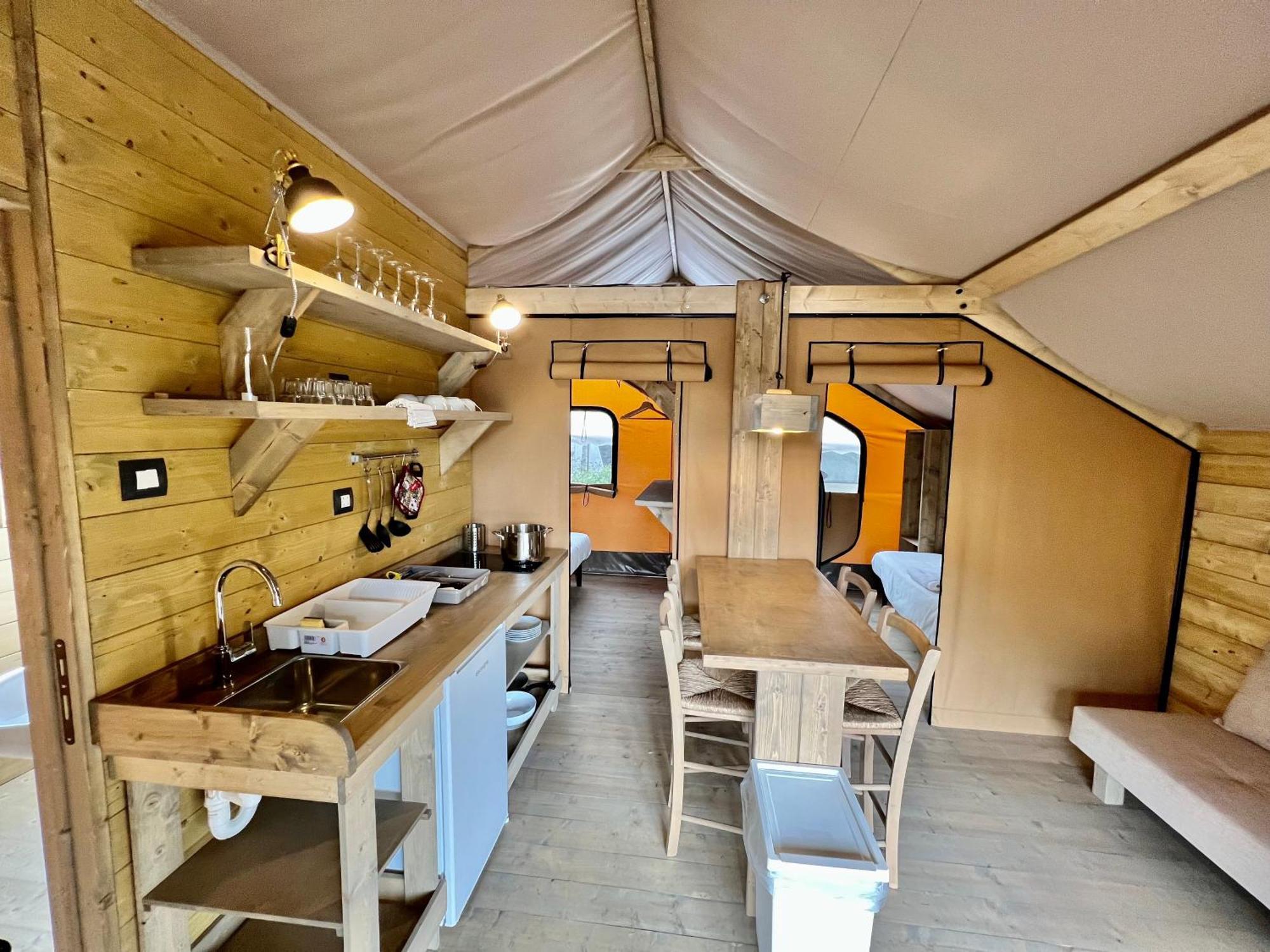 Glamping Camping Rivabella Lecco Esterno foto