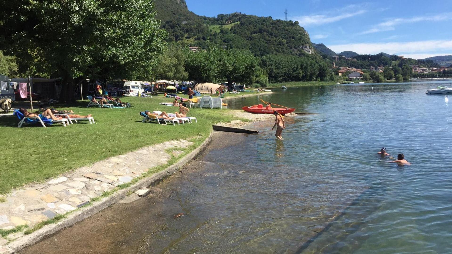 Glamping Camping Rivabella Lecco Esterno foto